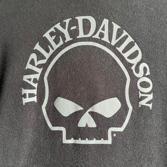 Harley-Davidson Willie G Skull Hoodie Women’s Medium Black - Picture 5 of 14